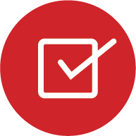 Icon of a checkbox indicating a user has applied points to an order